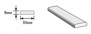 Товар Притворная планка 2000x30x6 BRK1825